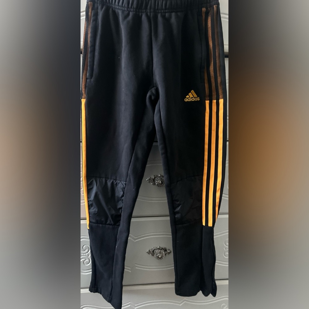 Adidas Kids Black Goalie Joggers